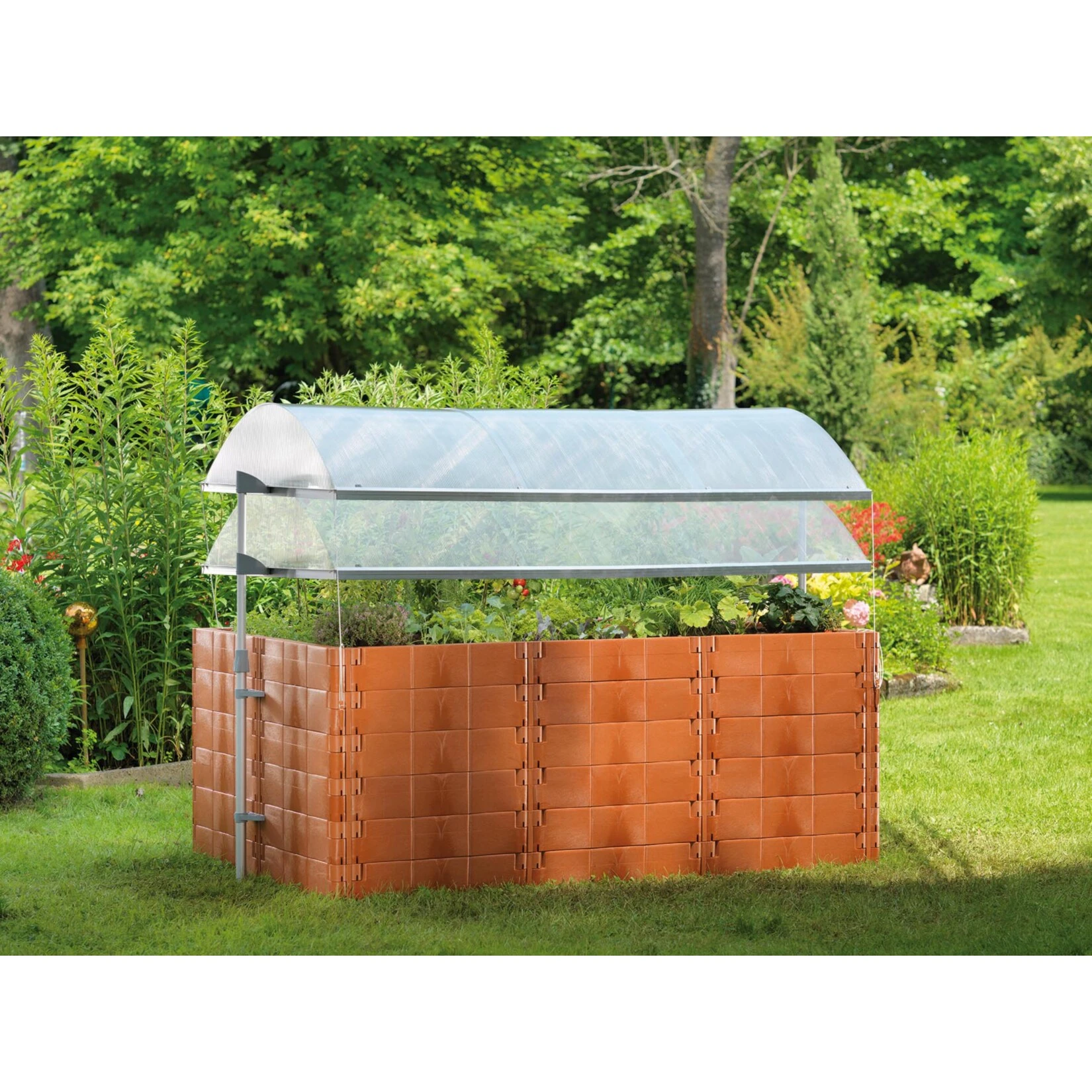 Juwel Thermohaube Für Hochbeet Gr. 2 Inkl. Giebelabschluss – Bild 3