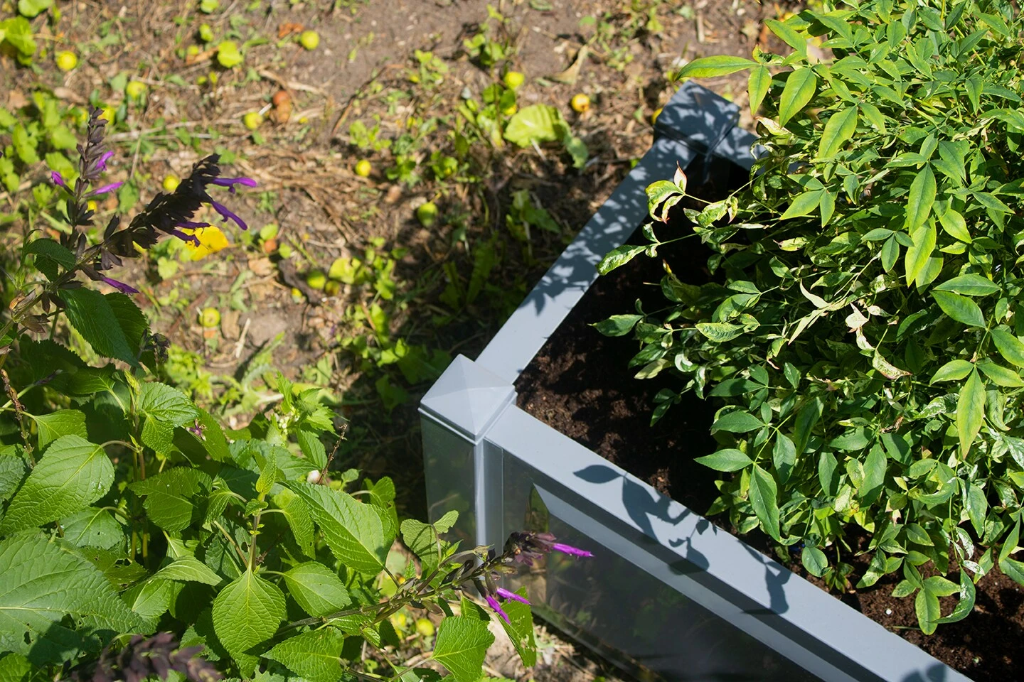 Pflanzkasten Rechteckig, Grau â Bild 6