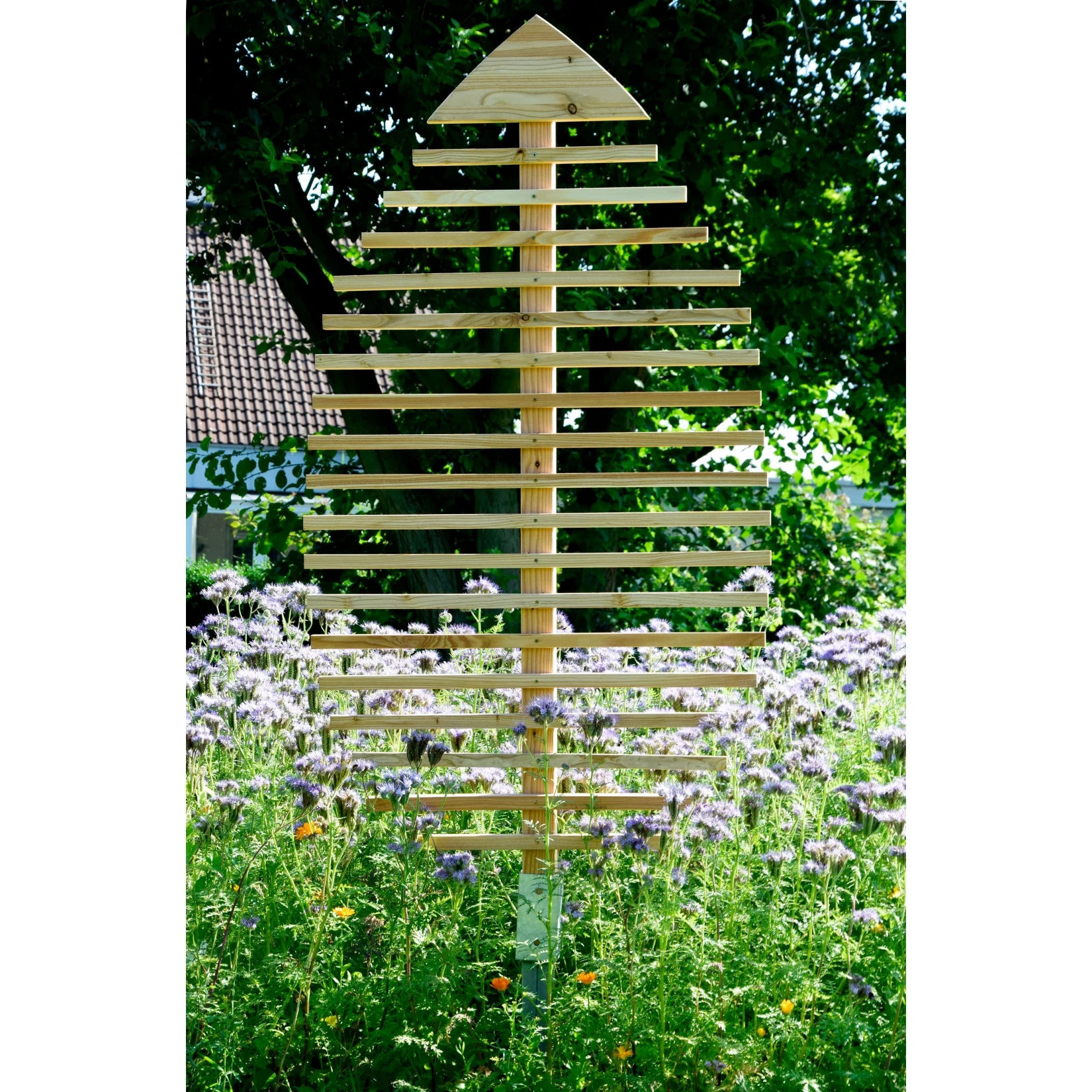 Dobar 58211e Große Rankhilfe In Blattform "fagus" – Bild 2