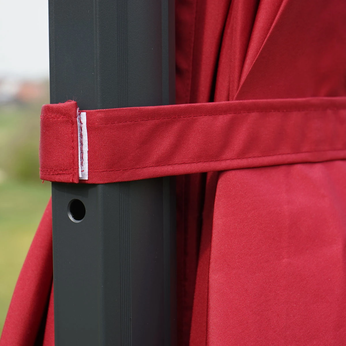 Gastronomie-Ampelschirm MCW-A96, Sonnenschirm, 3x4m (Ø5m) Polyester/Alu 26kg ~ Terracotta Ohne Ständer 5 Gastronomie-Ampelschirm MCW-A96, Sonnenschirm, 3x4m (Ø5m) Polyester/Alu 26kg ~ Terracotta Ohne Ständer – Bild 5