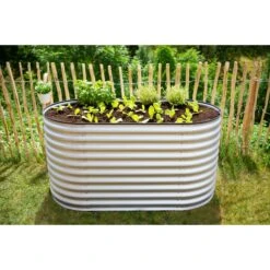 Westmann Metall Hochbeet Gartenbeet Grow Faster Silber 160x80x82 Cm 11 Westmann Metall Hochbeet Gartenbeet Grow Faster Silber 160x80x82 Cm -Al-ko-Shop 2197310000 prod 006