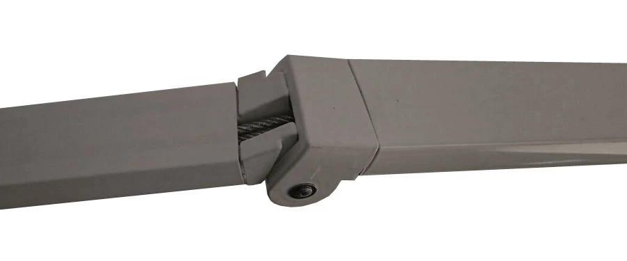 Elektronische Kassettenmarkise MCW-H27, Markise Vollkassette 6x3m ~ Polyester Anthrazit, Rahmen Grau 5 Elektronische Kassettenmarkise MCW-H27, Markise Vollkassette 6x3m ~ Polyester Anthrazit, Rahmen Grau – Bild 5