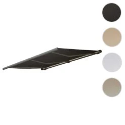 Elektronische Kassettenmarkise MCW-H27, Markise Vollkassette 6x3m ~ Polyester Anthrazit, Rahmen Grau 11 Elektronische Kassettenmarkise MCW-H27, Markise Vollkassette 6x3m ~ Polyester Anthrazit, Rahmen Grau -Al-ko-Shop 2213737003 prod 006