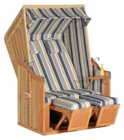 Garten-Strandkorb "Rustikal 50 Plus" - Versch. Farben