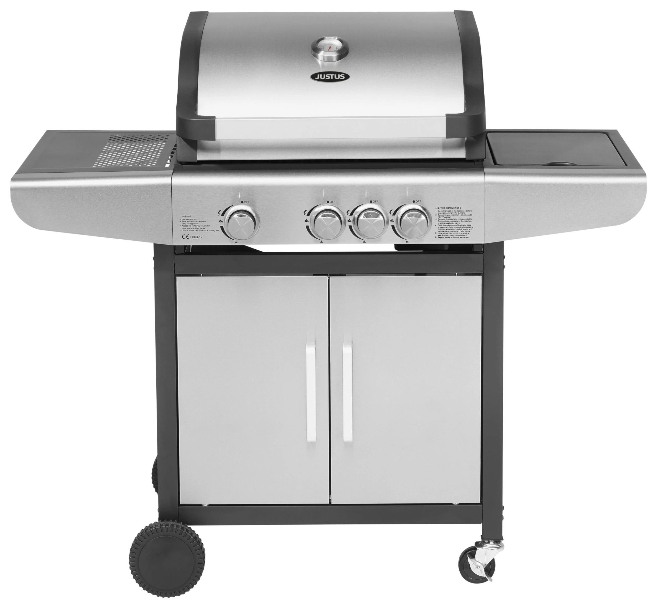 JUSTUS Gasgrill Ares 3 SU