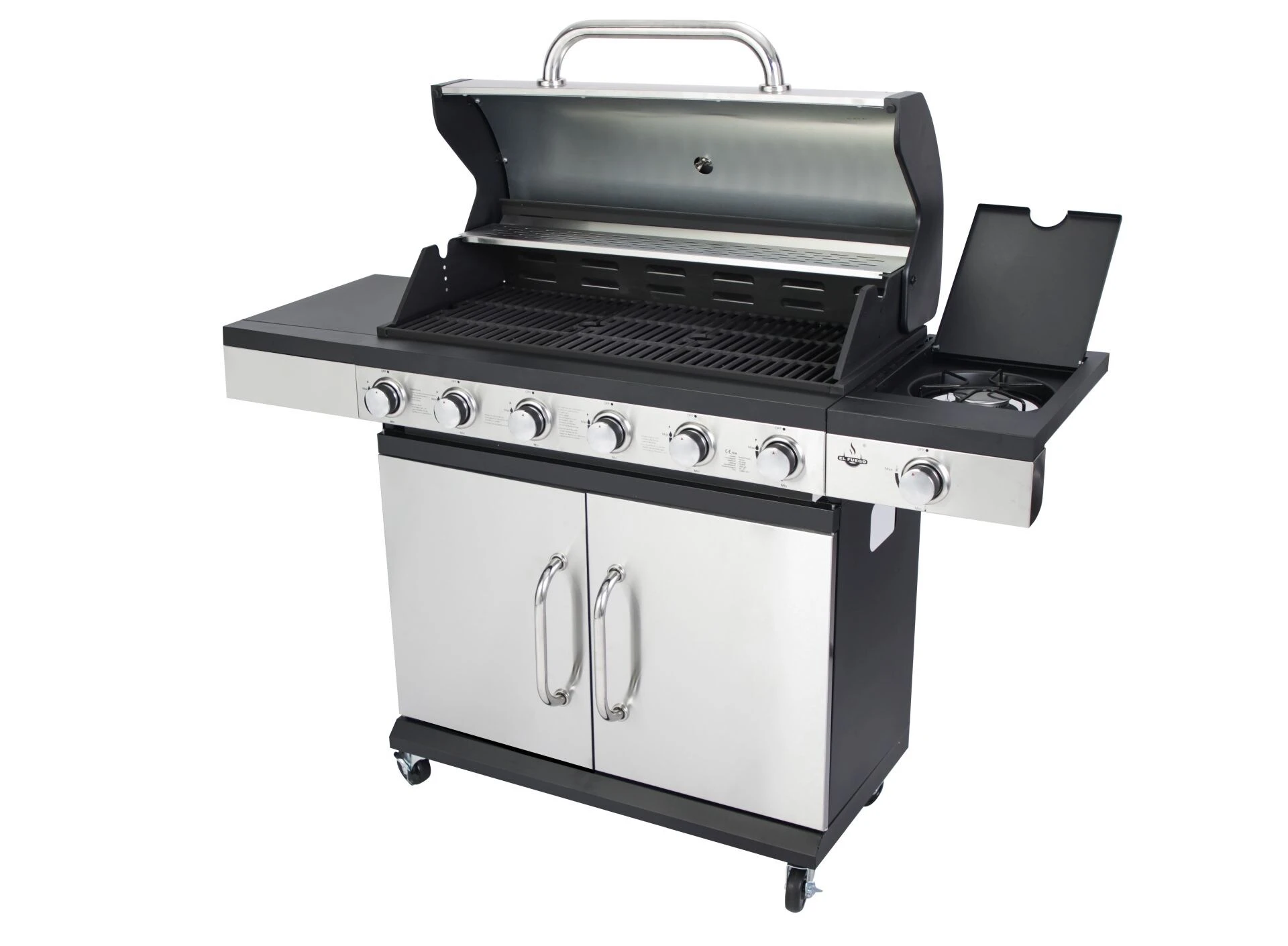 El Fuego Gasgrill "San Antonio 6+1" – Bild 3