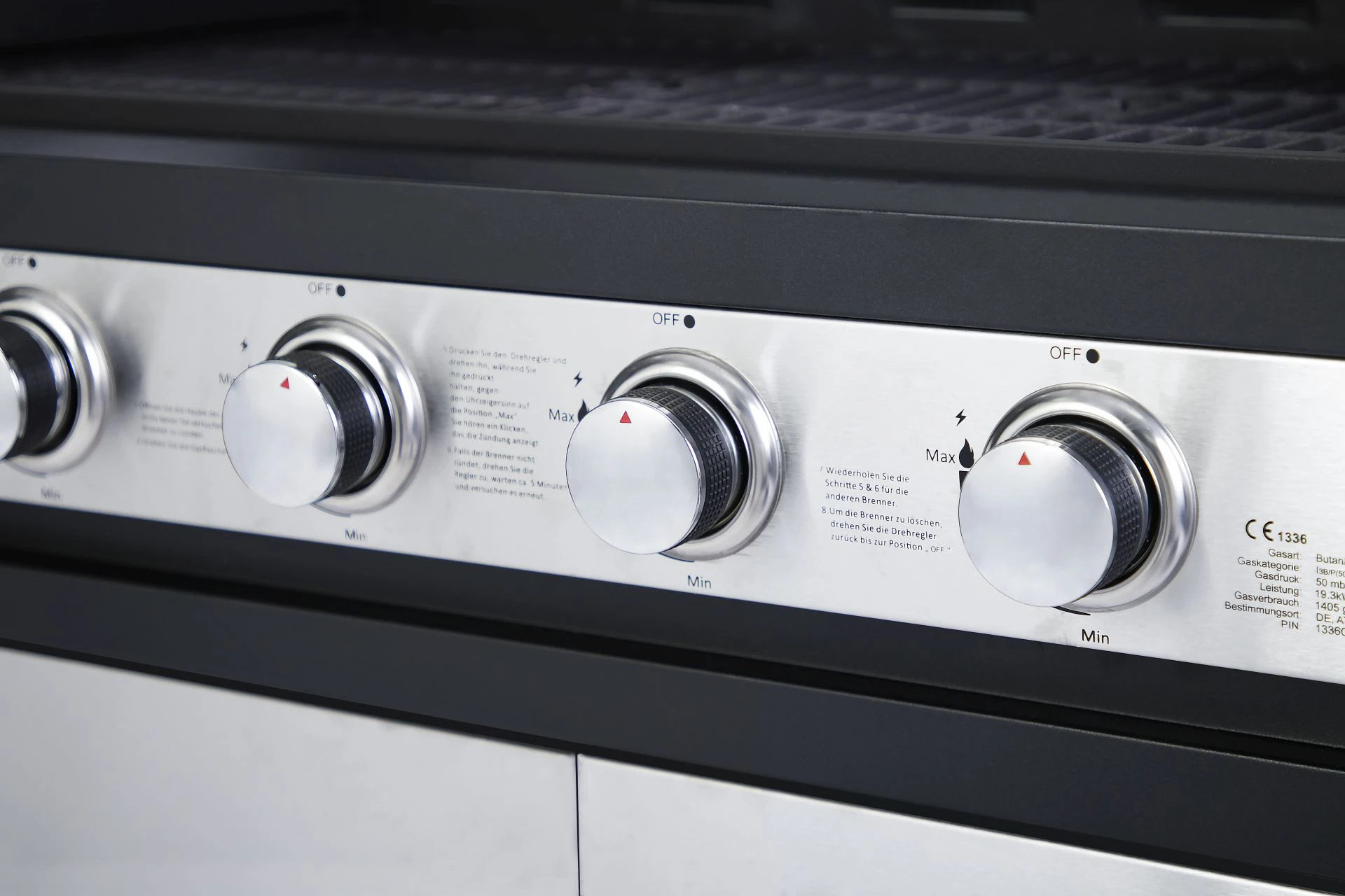 El Fuego Gasgrill "San Antonio 6+1" – Bild 5