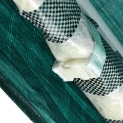 VCM Pavillon Partyzelt Grün 3x6m PE 110g/m² Gartenzelt Festzelt Eventzelt Marktzelt