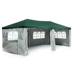 VCM Pavillon Partyzelt Grün 3x6m PE 110g/m² Gartenzelt Festzelt Eventzelt Marktzelt 8 VCM Pavillon Partyzelt Grün 3x6m PE 110g/m² Gartenzelt Festzelt Eventzelt Marktzelt -Al-ko-Shop 8600043100 915681 prod 003
