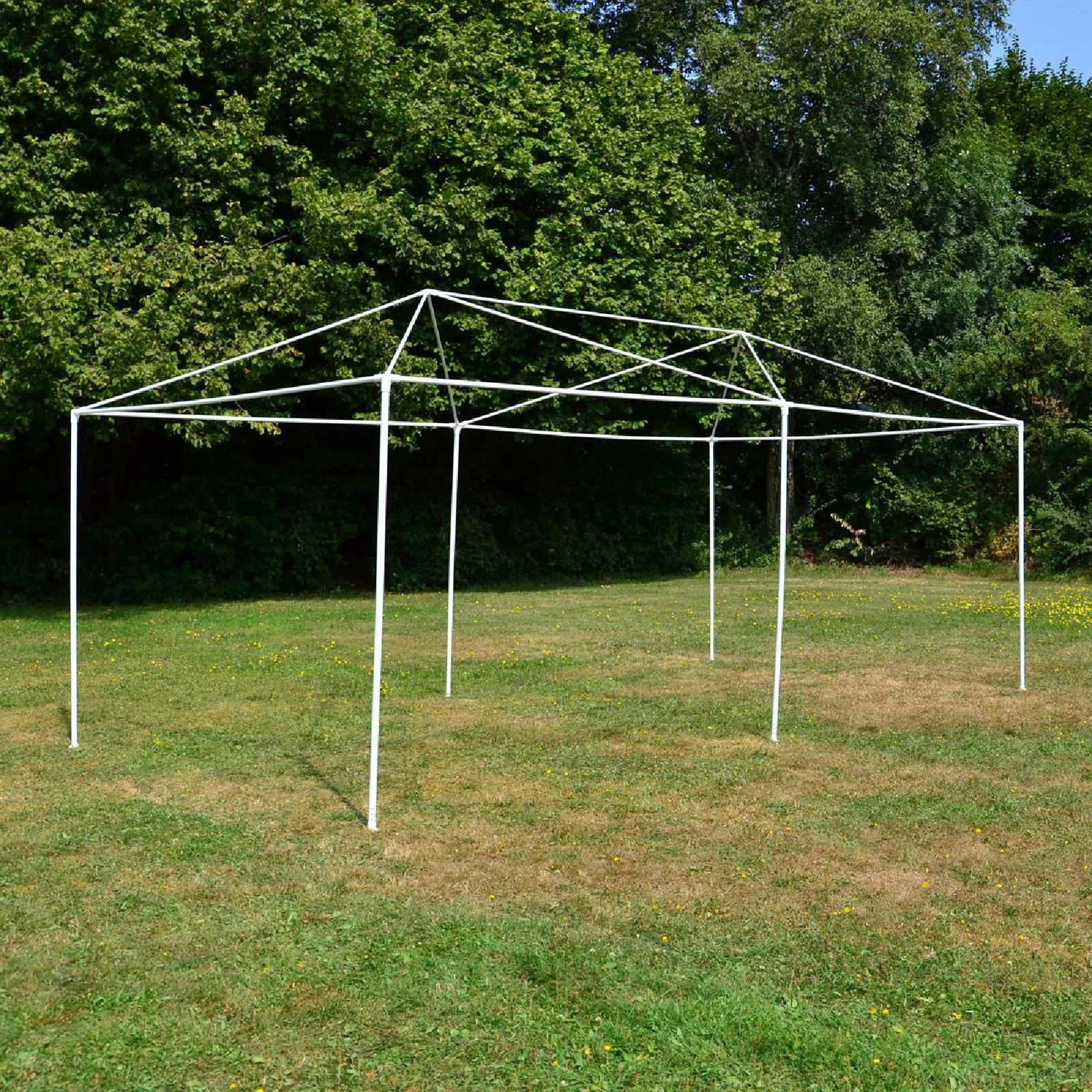 VCM Pavillon Partyzelt Grün 3x6m PE 110g/m² Gartenzelt Festzelt Eventzelt Marktzelt 6 VCM Pavillon Partyzelt Grün 3x6m PE 110g/m² Gartenzelt Festzelt Eventzelt Marktzelt – Bild 6