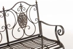 CLP Gartenbank Punjab , Lackiertes Eisen, Antik, Landhaus-Stil, Nostalgie, Ca. 120 X 50 Cm -Al-ko-Shop 8600246500 111525435 prod 004