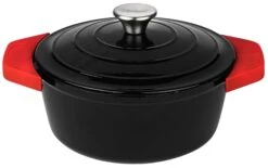 CLP Dutch Oven Kochtopf I Mit Silikon-Topflappen I Emaillierter Gusseisen-Topf Zum Kochen & Backen 8 CLP Dutch Oven Kochtopf I Mit Silikon-Topflappen I Emaillierter Gusseisen-Topf Zum Kochen & Backen -Al-ko-Shop 8600246500 317372 prod 003