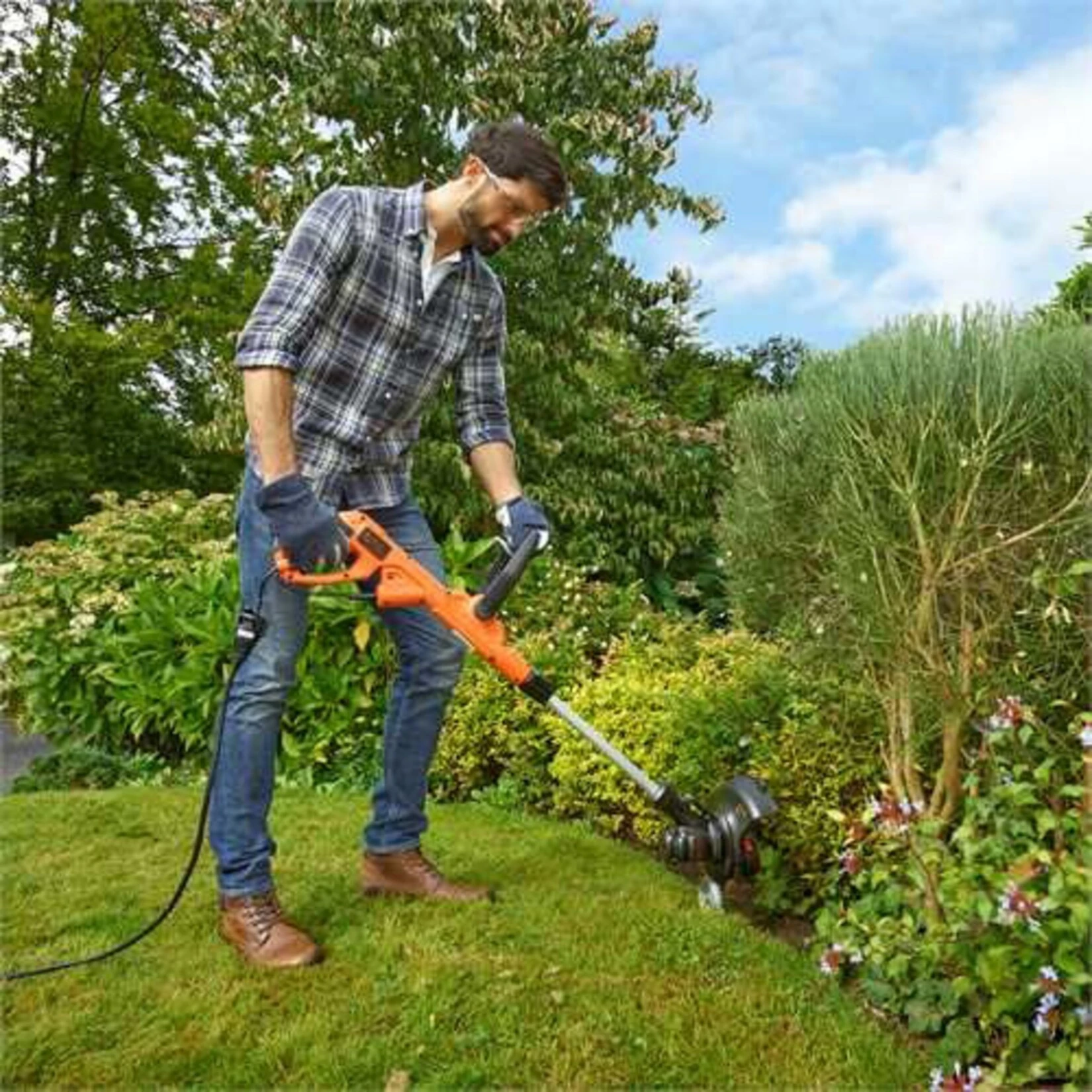 Black & Decker BLACK+DECKER Rasentrimmer Rasentrimmer BESTE630 – Bild 4