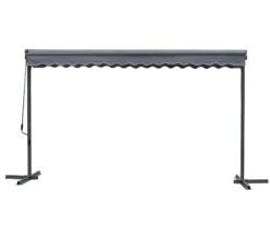 Grasekamp Standmarkise Gelenkarm Markise London 3x4m Platingrau 8 Grasekamp Standmarkise Gelenkarm Markise London 3x4m Platingrau -Al-ko-Shop 8600280600 78001 prod 003