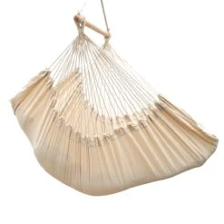 XXL Liege Hängesessel Mit Seitenfach Und Kissen - 220x120cm Outdoor Hängematte