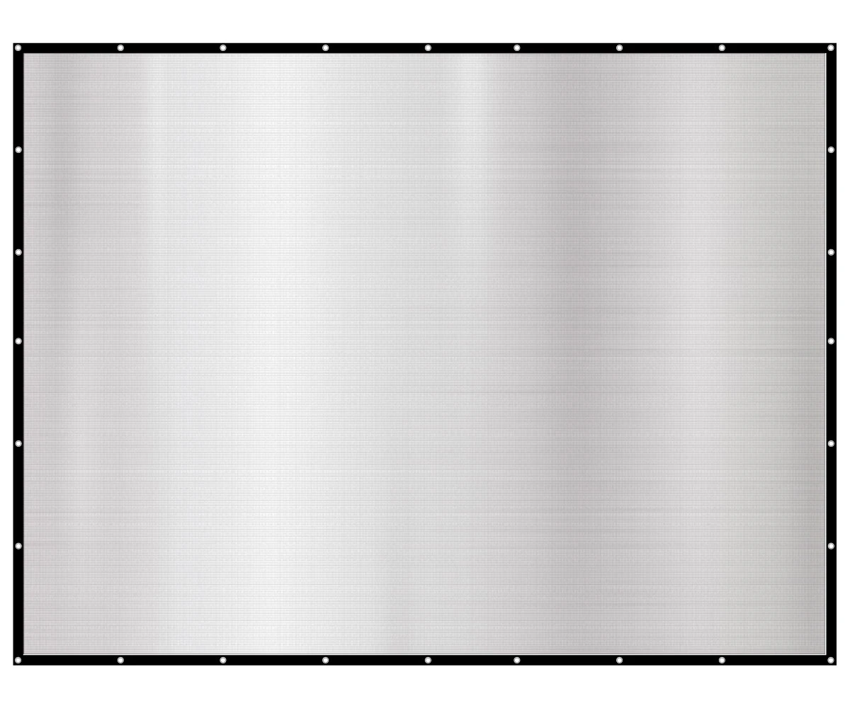 99% Schattennetz 3x4m Alu Sonnensegel Sonnenschutz Netz Hitzeschutz Für Auto
