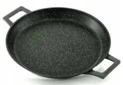 Cheffinger Paella Grillpfanne Druckguss 40 Cm Für 6-8 Personen Alu Guss