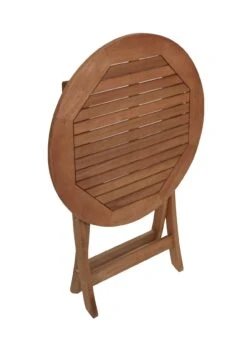 Alternative view of DEGAMO Klapptisch RIO 65cm Rund, Eukalyptus Geölt