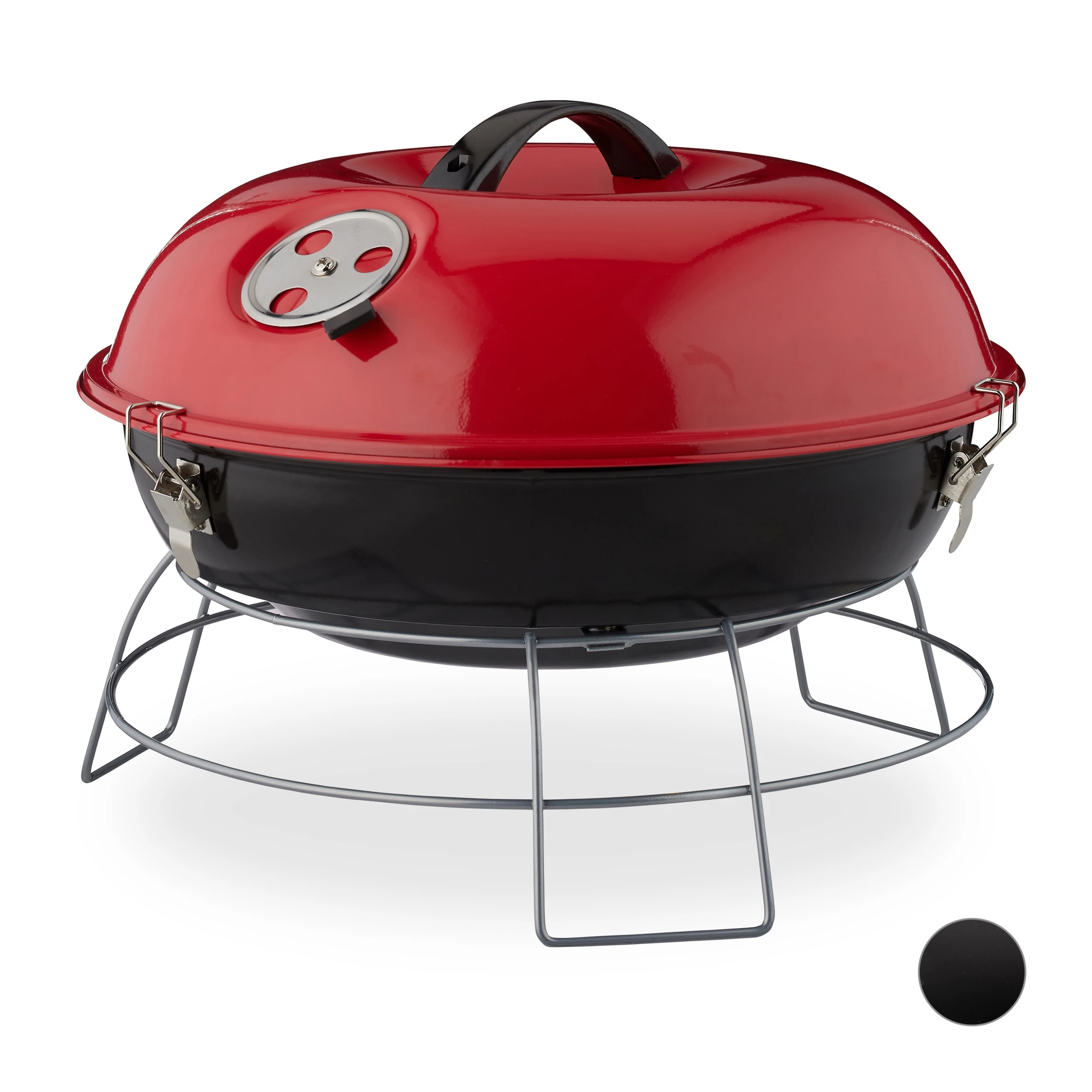 Relaxdays Kugelgrill Tragbar 1 Relaxdays Kugelgrill Tragbar