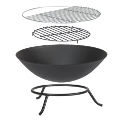 Relaxdays Feuerschale Mit Grillrost 8 Relaxdays Feuerschale Mit Grillrost -Al-ko-Shop 8600323900 100369220 prod 006