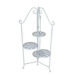 HTI-Living Pflanzenständer Blumentreppe 4 Ebenen Celia