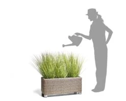 Gartenfreude Pflanzkübel Polyrattan Blumenkasten -Al-ko-Shop 8600335500 4000 1072 062 prod 005