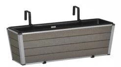 Gartenfreude Balkonkasten WPC Pflanzkasten