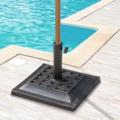 Outsunny Sonnenschirmständer Bronze 44 X 44 X 33 Cm (LxBxH) | Sonnenschirmhalterung Schirmfuß Balkonschirmständer 8 Outsunny Sonnenschirmständer Bronze 44 X 44 X 33 Cm (LxBxH) | Sonnenschirmhalterung Schirmfuß Balkonschirmständer -Al-ko-Shop 8600336600 01 0415 prod 003