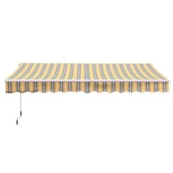 Outsunny Gelenkarmmarkise Mit Handkurbel 3,5 X 2,5 M (BxL) | Markise Sonnenschutz Terrassenüberdachung 11 Outsunny Gelenkarmmarkise Mit Handkurbel 3,5 X 2,5 M (BxL) | Markise Sonnenschutz Terrassenüberdachung -Al-ko-Shop 8600336600 840 174YL prod 006
