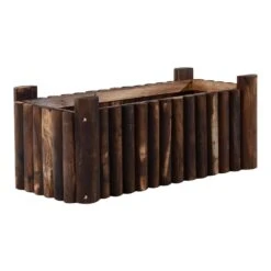 Outsunny Blumenkasten Natur 78 X 35 X 30 Cm (LxBxH) | Pflanzbeet Kräuterbeet Pflanzkasten Hochbeet -Al-ko-Shop 8600336600 845 100 prod 002