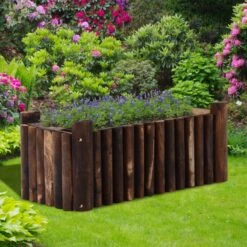 Outsunny Blumenkasten Natur 78 X 35 X 30 Cm (LxBxH) | Pflanzbeet Kräuterbeet Pflanzkasten Hochbeet -Al-ko-Shop 8600336600 845 100 prod 004