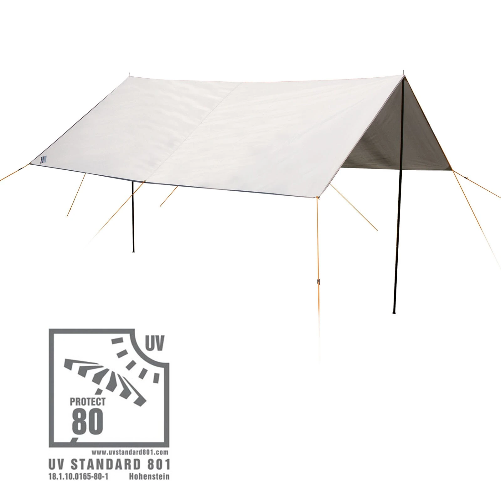 HIGH PEAK Capri 3.0 Tarp Sonnensegel Camping Vor Zelt Plane UV80 Schutz 3 M 3 HIGH PEAK Capri 3.0 Tarp Sonnensegel Camping Vor Zelt Plane UV80 Schutz 3 M – Bild 3