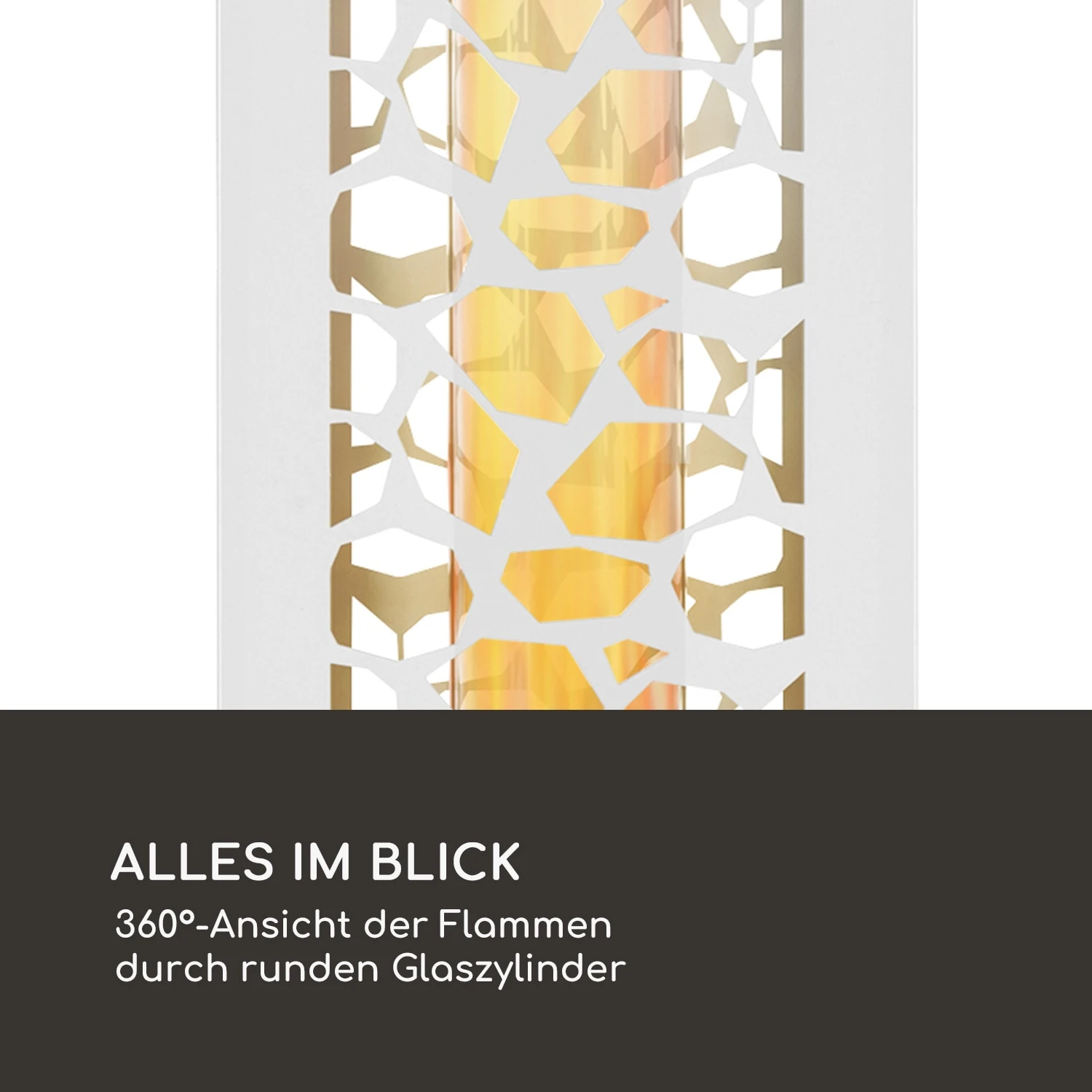 Heat Hunter Pellet-Terrassenheizer 12,2 KW Mobil Edelstahl – Bild 4