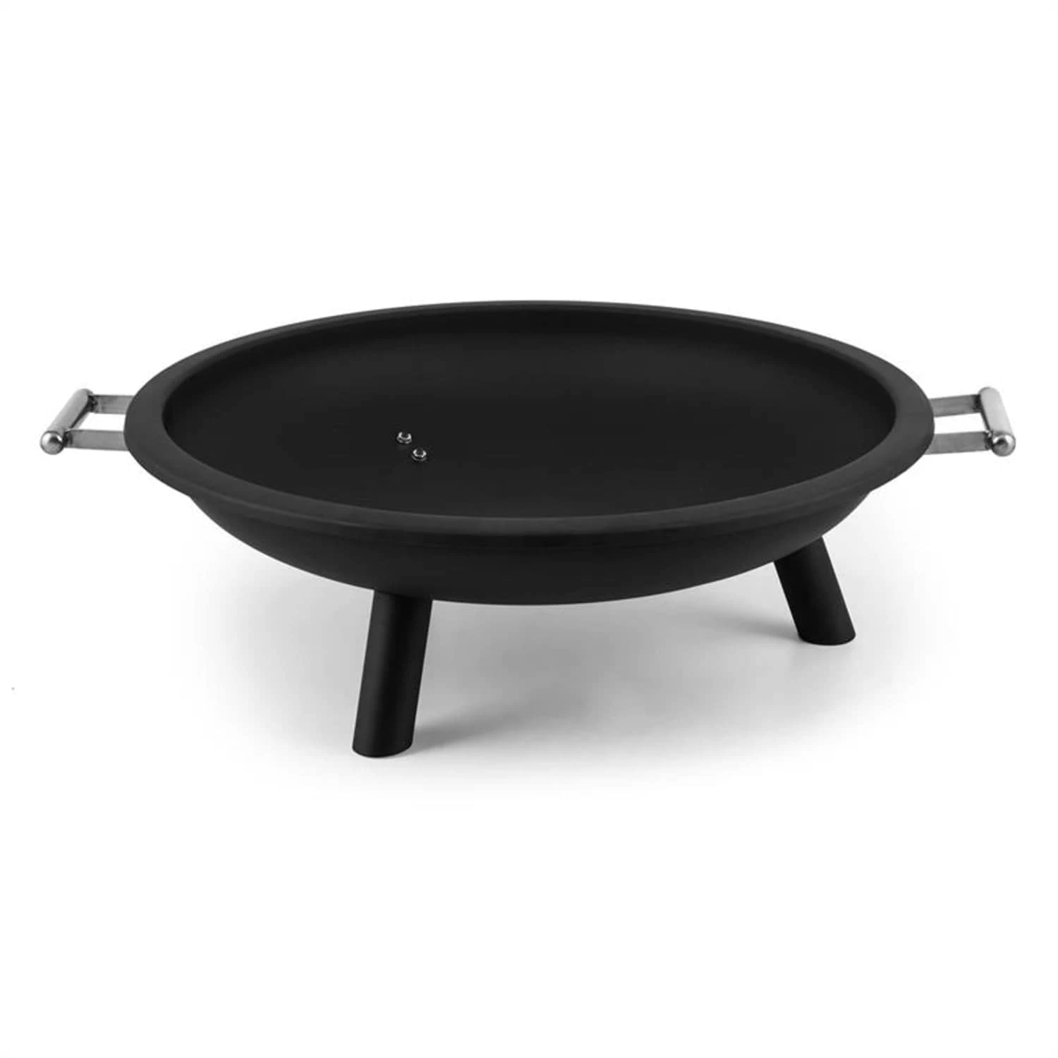 Trino Feuerschale Feuerkorb Terrassenofen Ø 80 Cm Stahl Schwarz – Bild 3