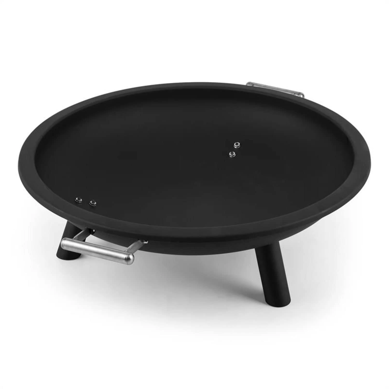 Trino Feuerschale Feuerkorb Terrassenofen Ø 80 Cm Stahl Schwarz – Bild 6