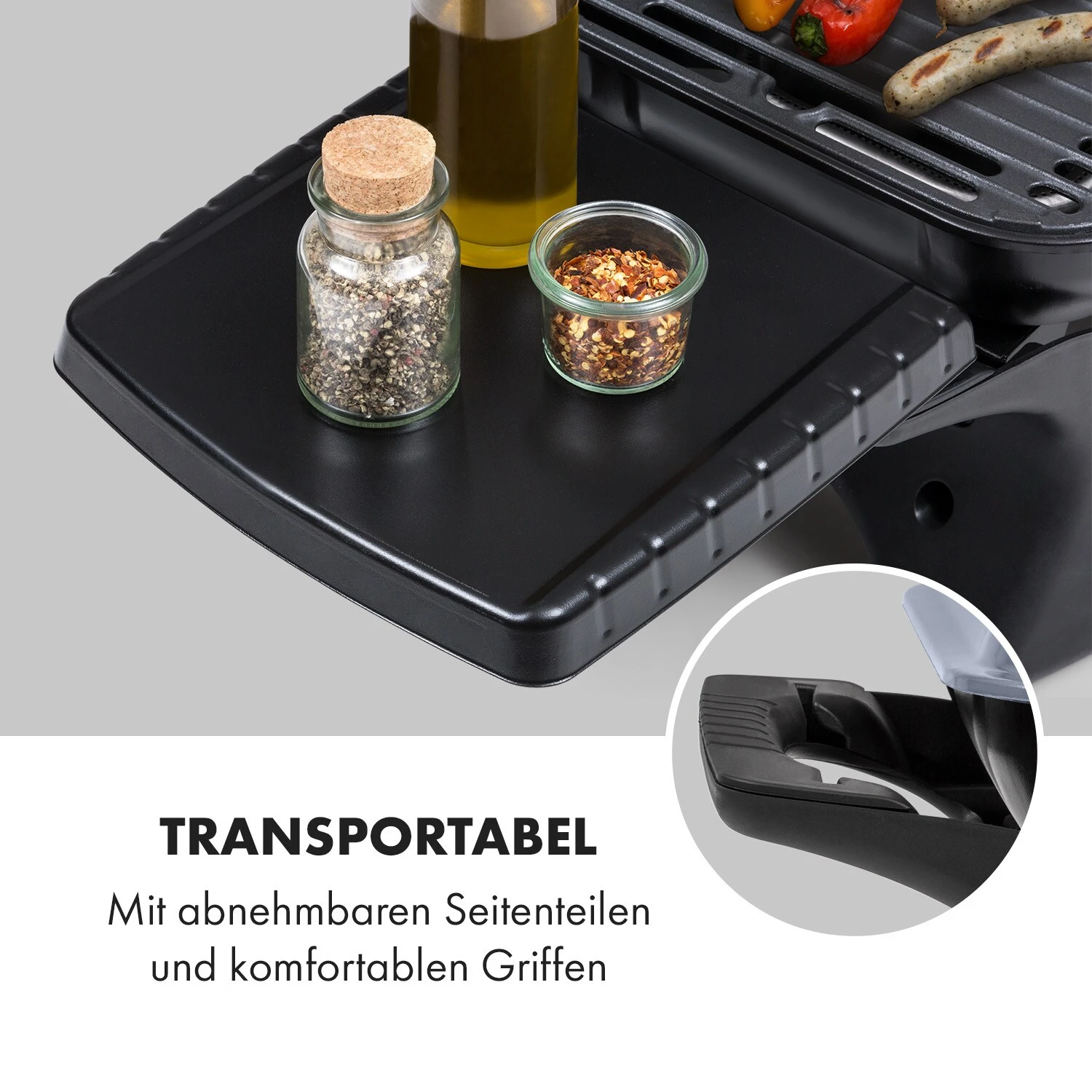 Parforce Duo 2 Gasgrill Brenner 4,4kW 15000BTU 300°C Schwarz – Bild 4