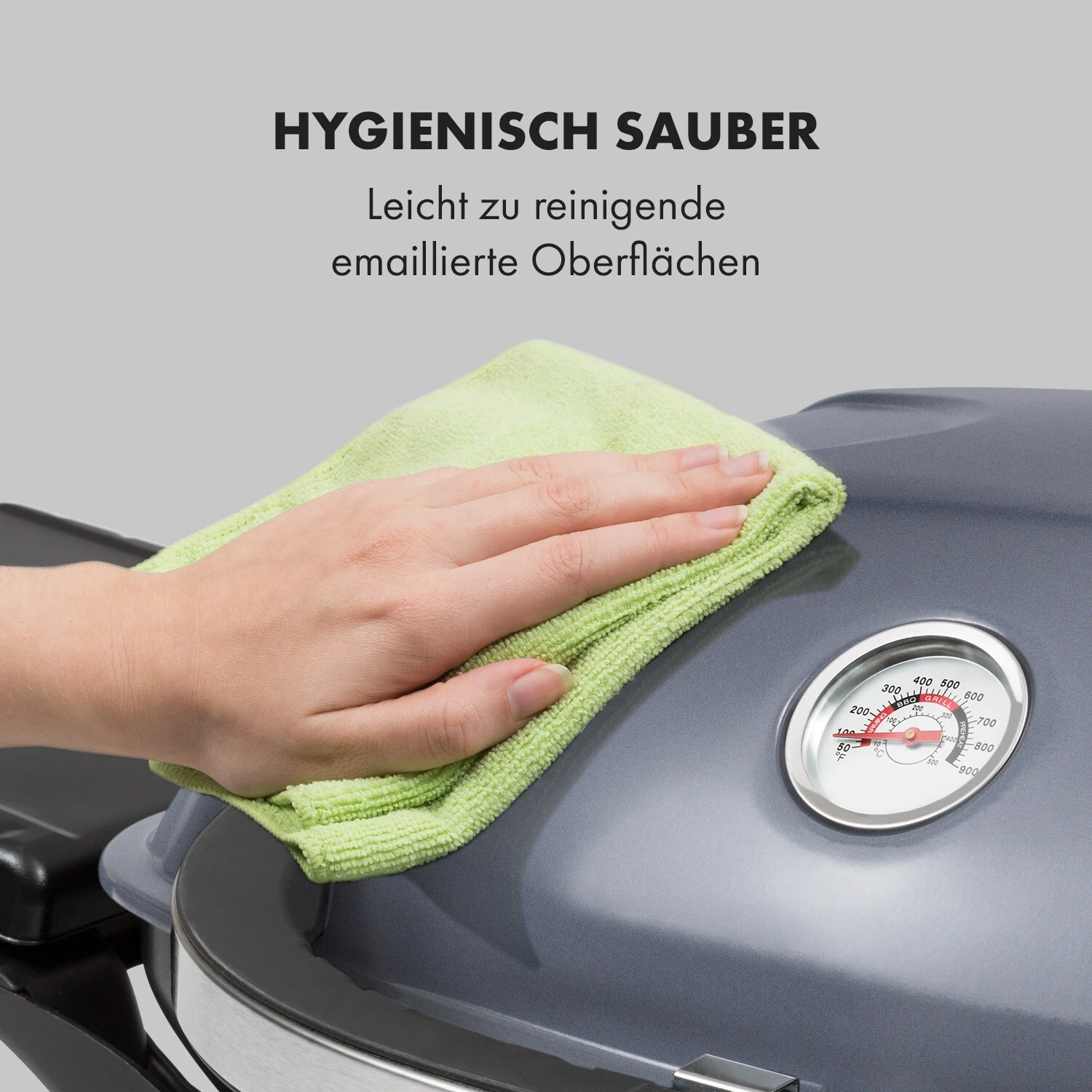 Parforce Duo 2 Gasgrill Brenner 4,4kW 15000BTU 300°C Schwarz – Bild 6