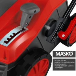 MASKO® - Elektro 2in1 Vertikutierer Rasenlüfter 1800 Watt 40cm Arbeitsbreite 55L Fangkorb Inkl. Lüfterwalze Lüfter Moosentferner, 5-stufige Arbeitstiefe Einstellbar , Höhenverstellbarer Holm 8 MASKO® - Elektro 2in1 Vertikutierer Rasenlüfter 1800 Watt 40cm Arbeitsbreite 55L Fangkorb Inkl. Lüfterwalze Lüfter Moosentferner, 5-stufige Arbeitstiefe Einstellbar , Höhenverstellbarer Holm -Al-ko-Shop 8600364700 21805 prod 003