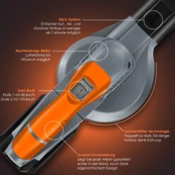 MASKO® Akku Laubbläser Mit Akku Und Ladegerät Power Charger - Luftstrom 190km/h - Lithium Ionen Akku 20 V, 2000 MAh 2,0 Ah - Leichtes Ergonomisches Elektrisch Gebläse 2-Gang Geschwindigkeit 9 MASKO® Akku Laubbläser Mit Akku Und Ladegerät Power Charger - Luftstrom 190km/h - Lithium Ionen Akku 20 V, 2000 MAh 2,0 Ah - Leichtes Ergonomisches Elektrisch Gebläse 2-Gang Geschwindigkeit -Al-ko-Shop 8600364700 22464 prod 004